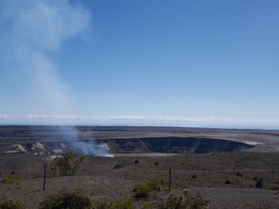 ハワイ島オプショナルツアーで世界遺産のキラウエア火山国立公園に行ったよ