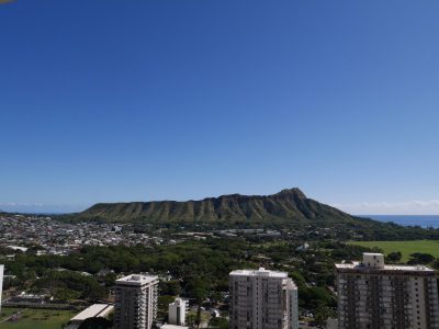 ハワイ「ワイキキビーチ・マリオット・リゾート＆スパ」からダイヤモンドヘッド