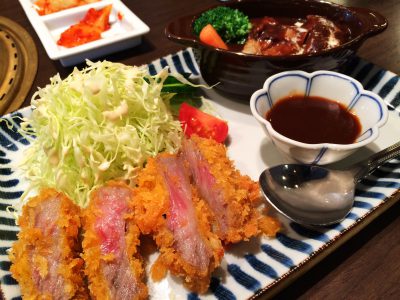 黒毛和牛精肉店の腰塚でホリデー贅沢焼肉ランチセット／自由が丘