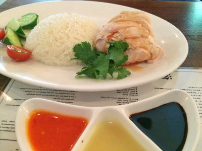 海南鶏飯食堂（ハイナンジーファン）でチキンライス食べた／東京 麻布十番本店