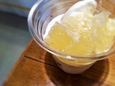【閉店】東京 広尾 MILKCOWのソフトクリームコムハニーのせ