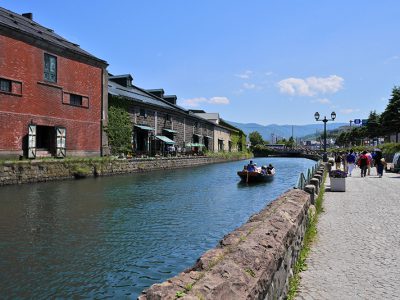 北海道 小樽を代表する景観「小樽運河」