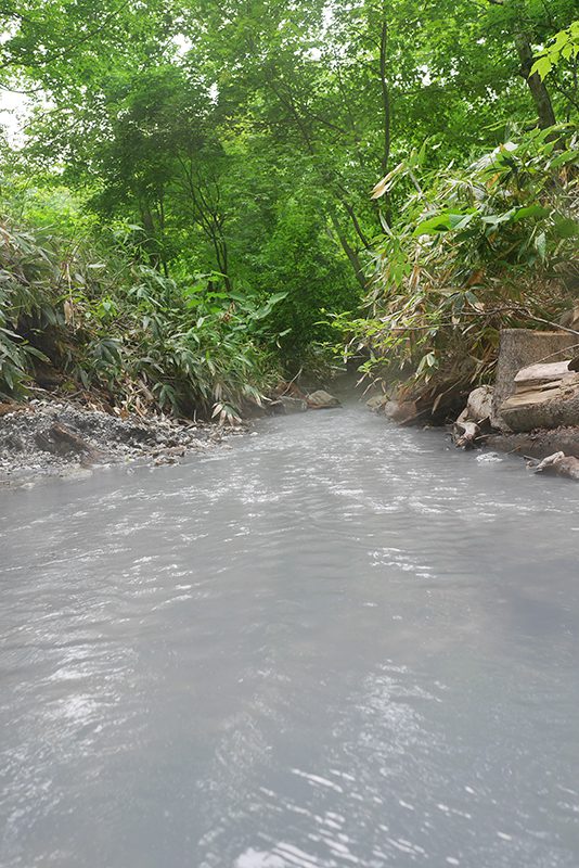 登別温泉 大湯沼川天然足湯