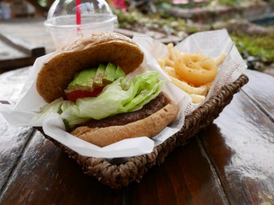 pocke farm(ポッケファーム)でアボカドハンバーガー／沖縄 北谷町