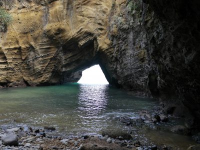 静岡県 伊豆下田 爪木崎灯台 須崎半島の先端に建つ灯台