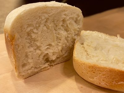 recolte(レコルト)のホームベーカリーで、準強力粉”リスドォル”のフランスパン風食パンを作ったよ！
