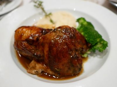 船上ディナー ラビオリ、ロティサリチキン、ローストポーク／プライド・オブ・アメリカで巡るハワイ4島クルーズ！#01