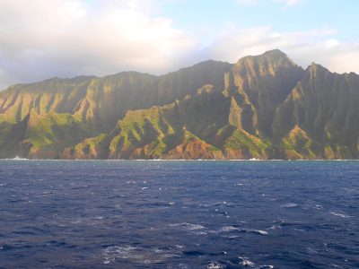 カウアイ島 ナウィリウィリ湾から出港です！／プライド・オブ・アメリカで巡るハワイ4島クルーズ！#25