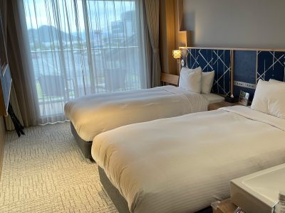 バルコニーから瀬戸内海や直島を眺められるUNO HOTEL(ウノホテル)に泊まってみた！／岡山県玉野市
