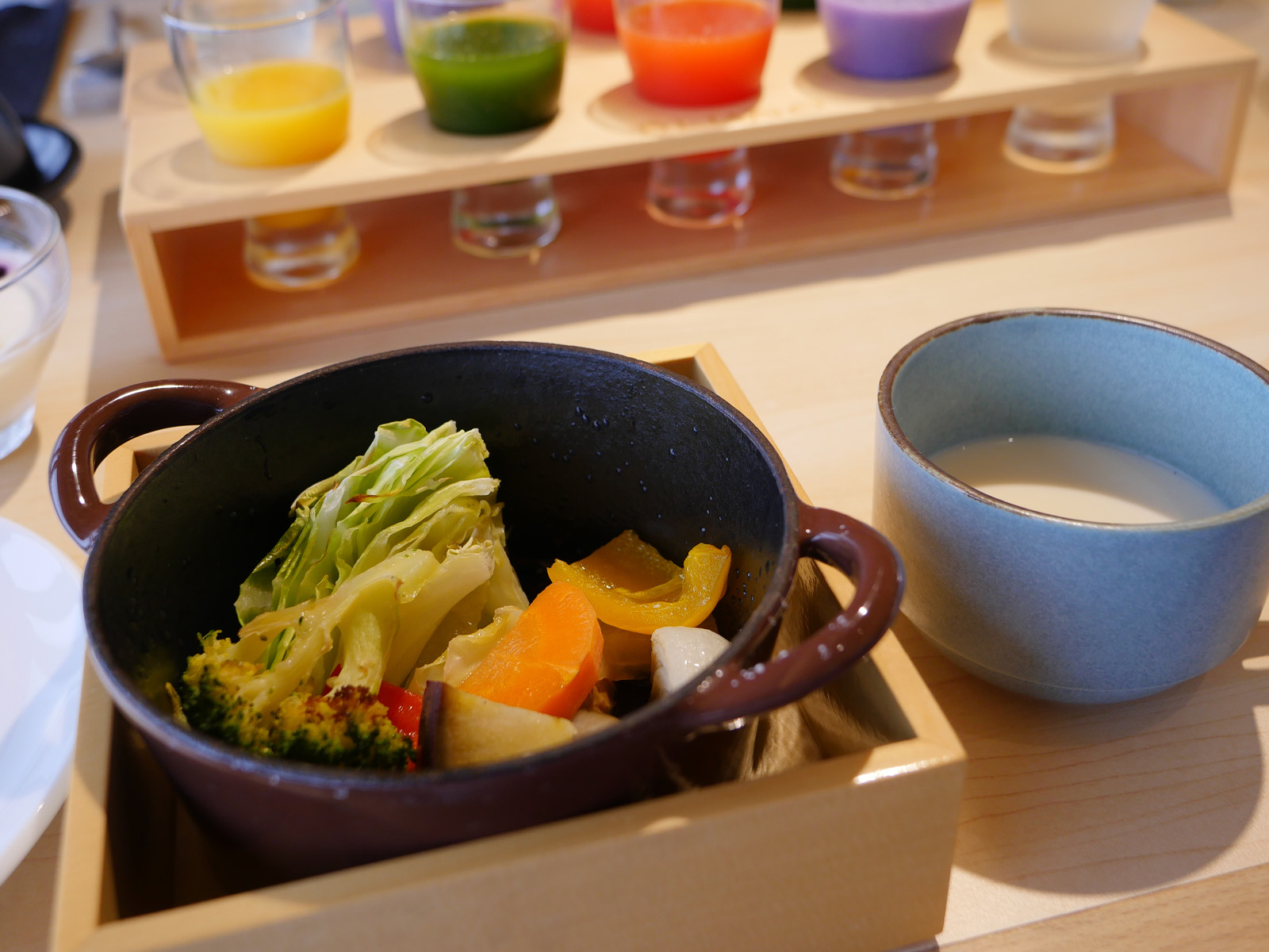UNO HOTEL内のレストラン「BLUNOUNO」で朝食を食べたよ！／岡山県玉野市