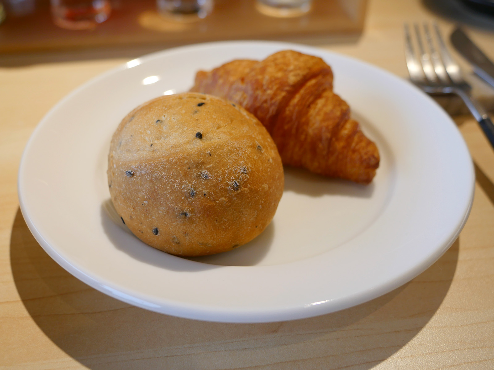 UNO HOTEL内のレストラン「BLUNOUNO」で朝食を食べたよ！／岡山県玉野市