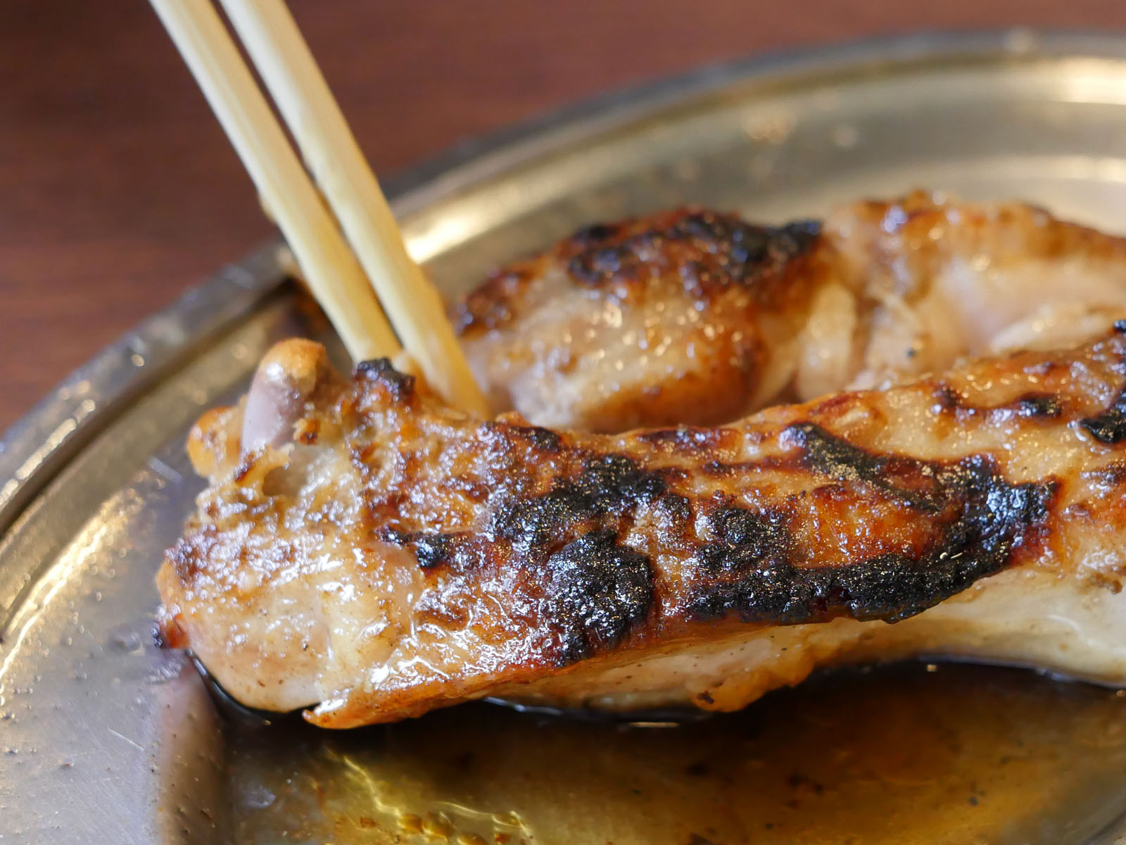 「一鶴」屋島店でひなどりの骨付鳥、おむすび、かわ酢を食べたよ！／香川県高松市