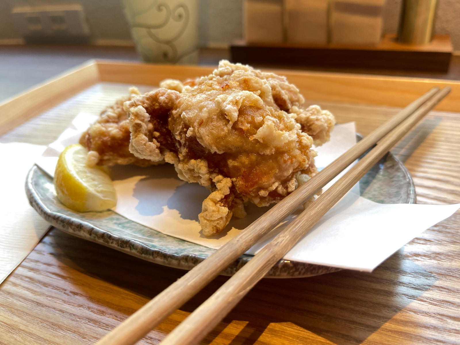 おにぎり屋 "新緑"さんでおにぎりセット(唐揚げ・豚汁・だし巻き卵)を食べたよ！／横浜 石川町