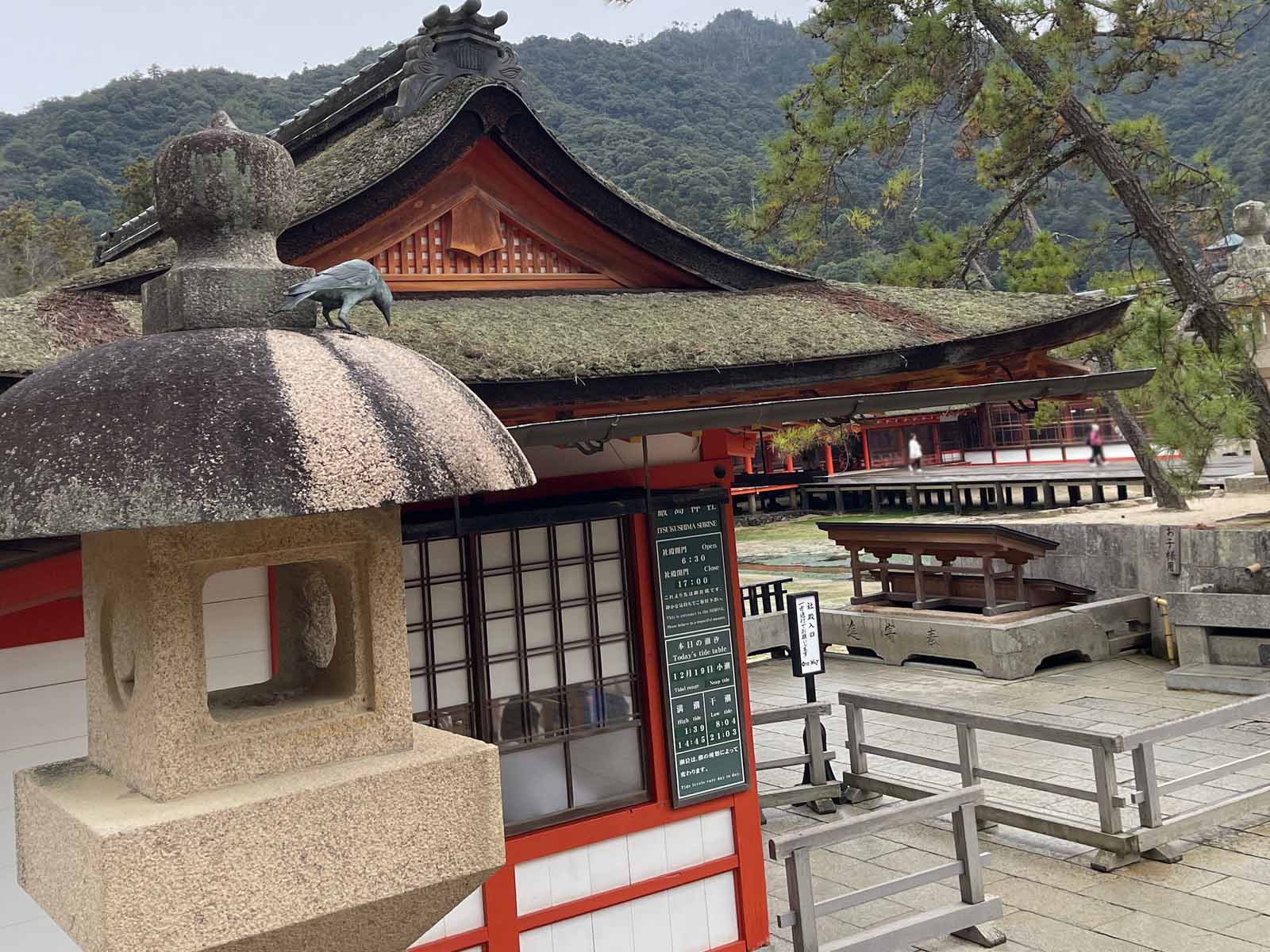 宮島にある国宝・世界遺産 厳島神社の大鳥居の近くまで行ってみたよ！／広島県廿日市