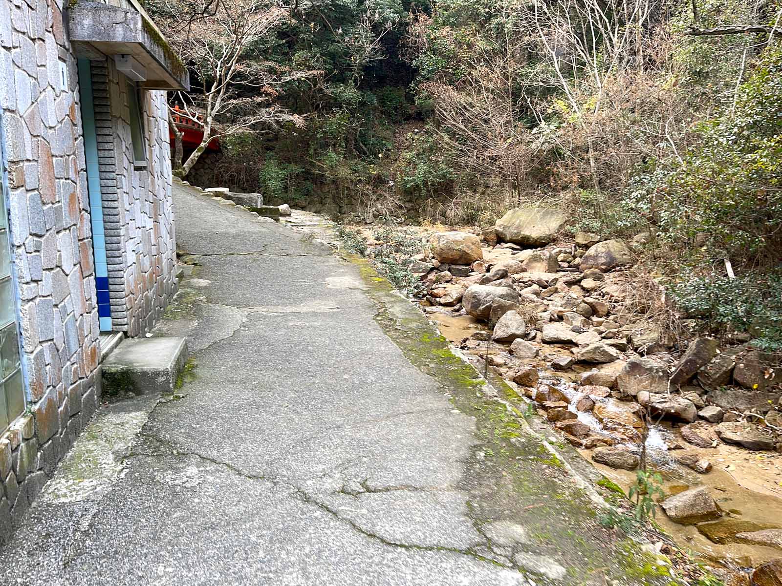 大頭神社裏にある妹背の滝(雌滝・雄滝)を見に行ったよ！／広島県廿日市