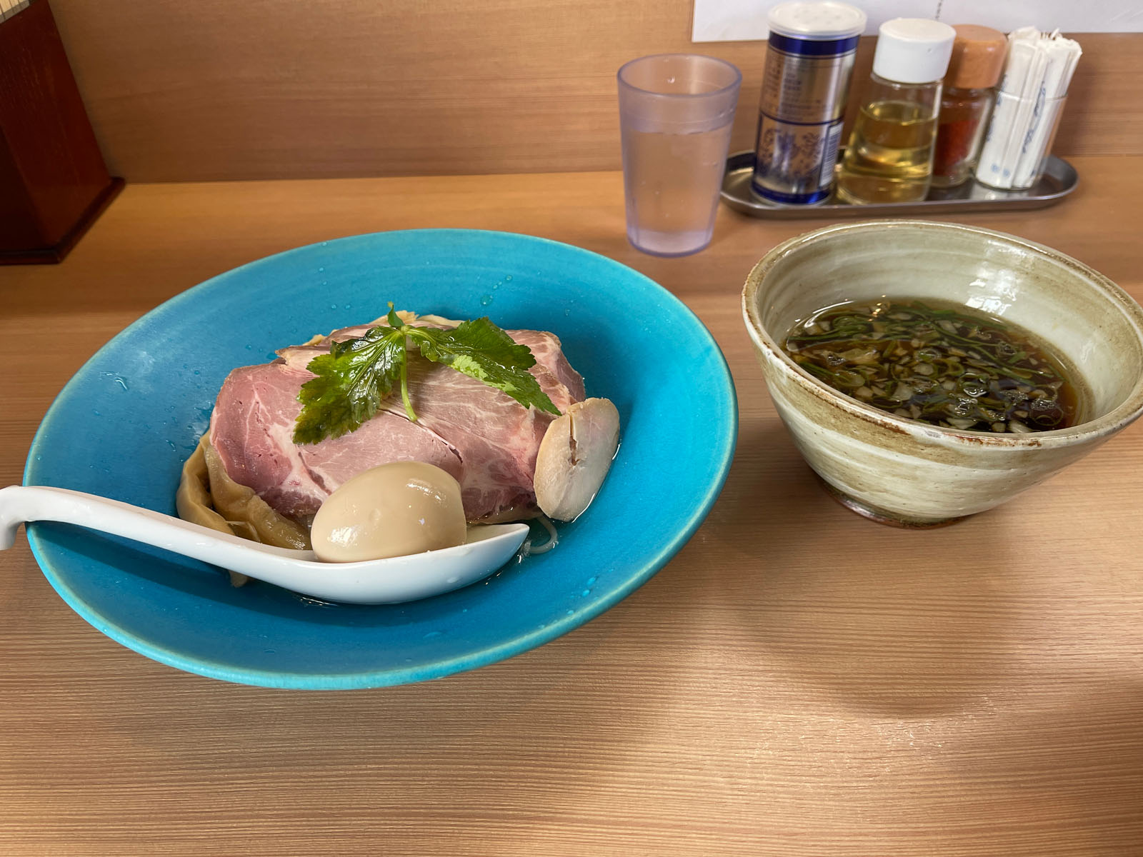 麺匠 善し田(よしだ)の特製昆布水つけ麺食べたよ！／神奈川県横浜