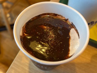 山口県岩国の錦帯橋近くで購入した「レンコンポタージュスープ」を飲んでみたよ。