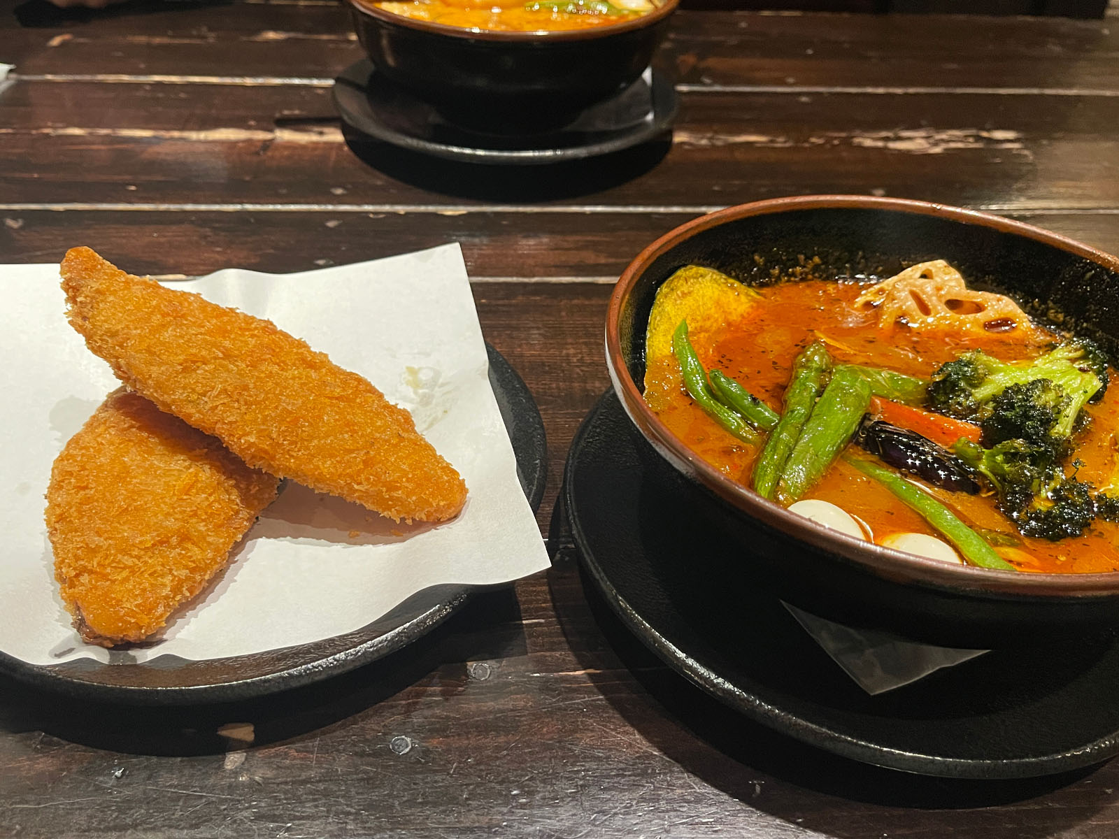 横浜のAsian Bar RAMAI(ラマイ)でポーク、フィッシュフライスープカレー食べた！