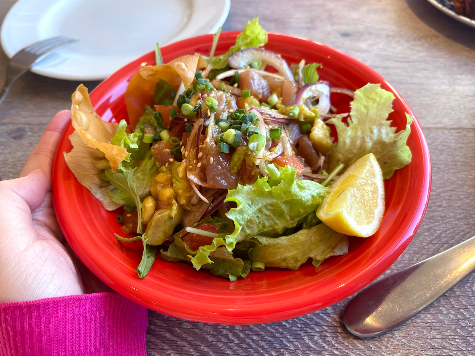 マリン&ウォーク横浜のMerengue(メレンゲ)でタコライス、パンケーキ食べた！／横浜市中区