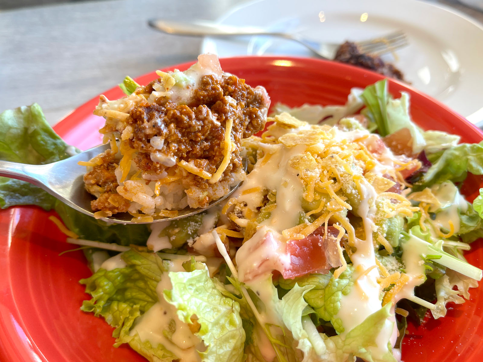 マリン&ウォーク横浜のMerengue(メレンゲ)でタコライス、パンケーキ食べた！／横浜市中区