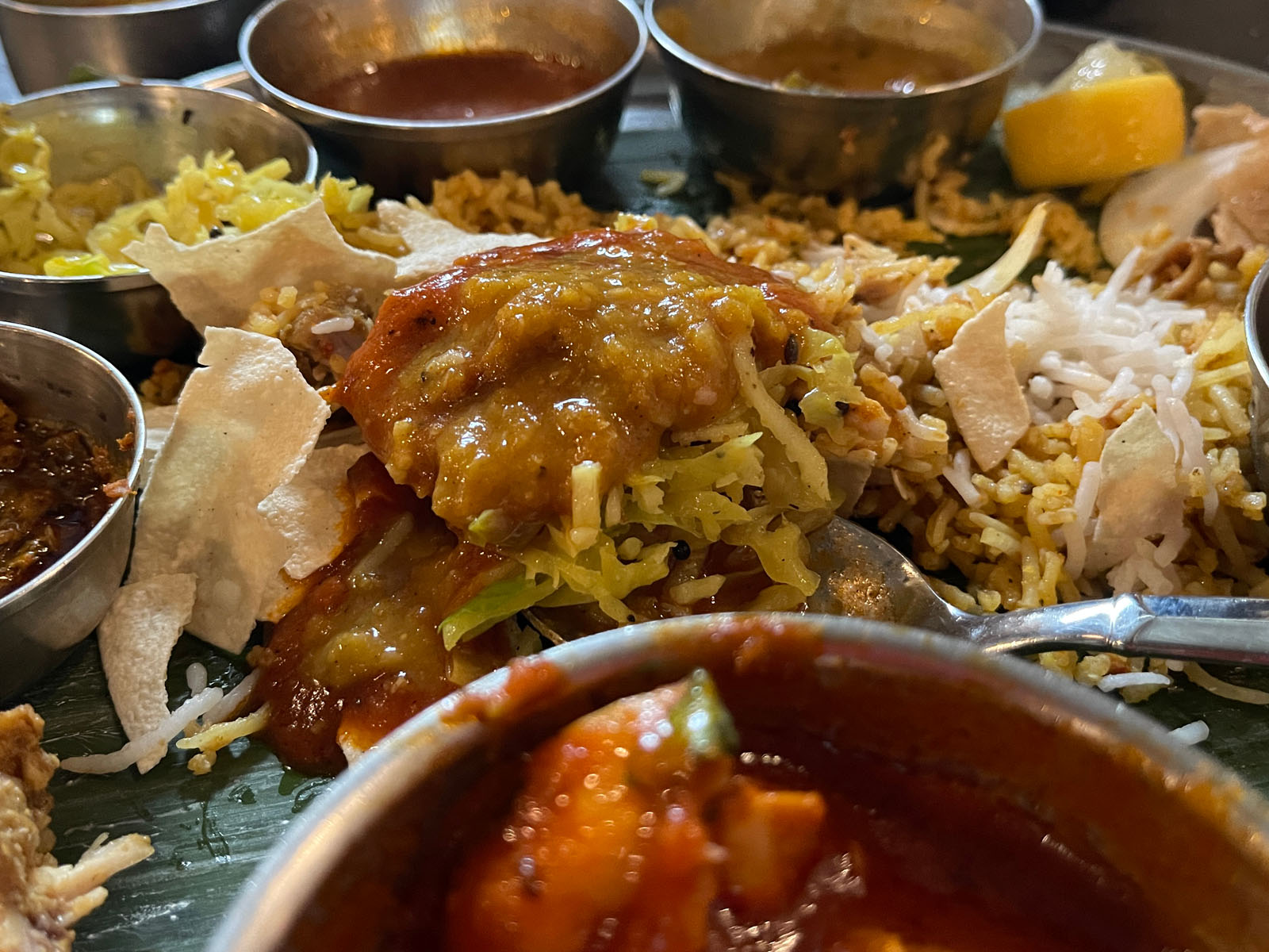 南インド料理店 ボーディセナでウィークリースペシャルミールスのビリヤニ食べたよ！／横浜関内