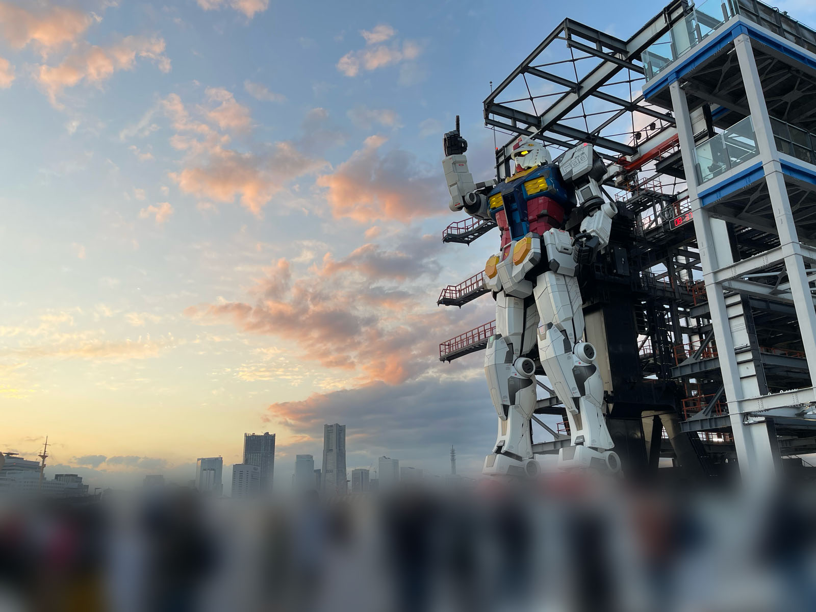 GUNDAM FACTORY YOKOHAMAで動くガンダム見てきたよ！／横浜山下公園