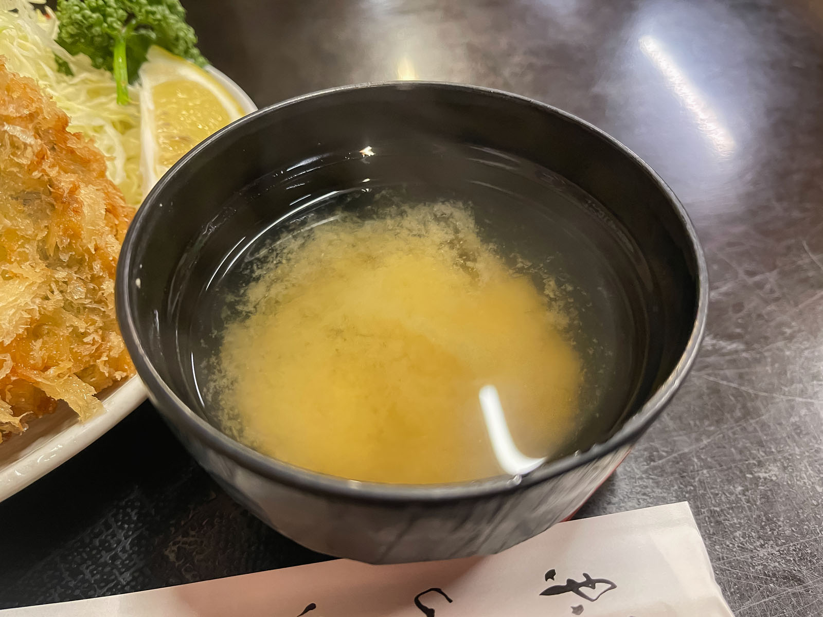 とんかつ割烹「かつ半」でカツカレーとアジフライ定食食べたよ！／横浜野毛