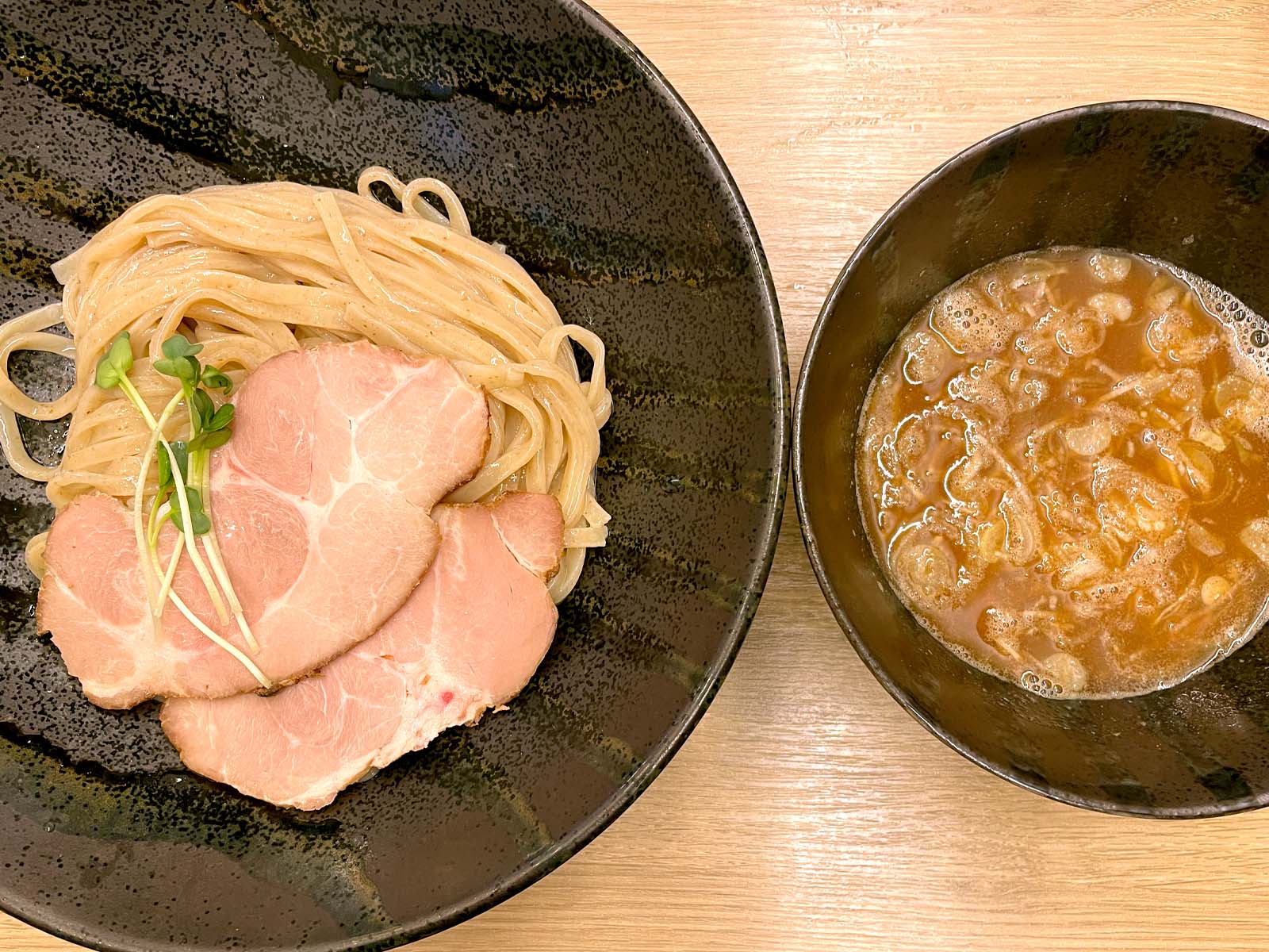 つけめんTETSUの3・4月限定「多加水つけめん」食べた！