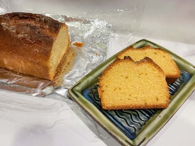 余った日本酒を使って、しっとり玄米粉パウンドケーキを作ってみたよ！