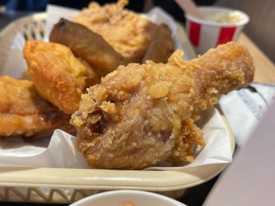 ケンタッキーフライドチキンで「ごま油香るパリパリ旨塩チキン」と「オリジナルチキン」食べ比べたよ！