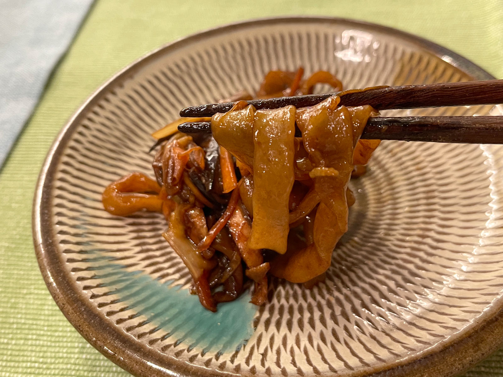 中国ラーメン揚州商人でもらった刀切麺の「上海焼きそば」を作ってみたよ！