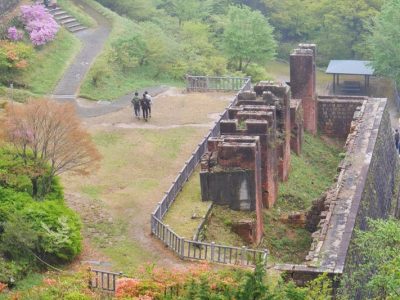 別子銅山の施設跡などを利用したテーマパーク「マイントピア別子」／愛媛県新居浜市