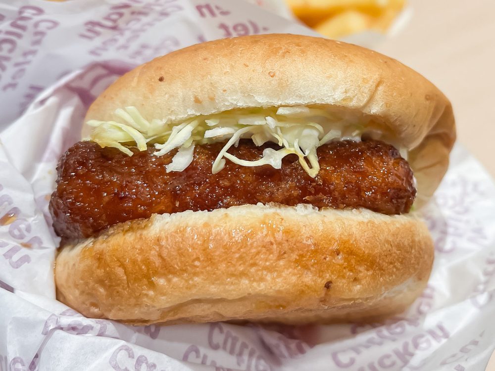 ケンタッキーで和風チキンカツバーガー、チキンクリームポットパイ、クリスピー食べたよ!