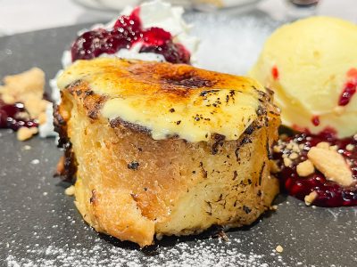 「レ・ザンジュベイ・ヨコハマ」でブリュレフレンチトーストと鎌倉モンブランケーキ食べた！／横浜・山下町