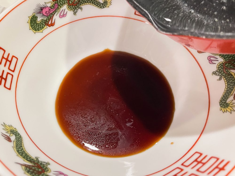 菊水の"寒干し麺"を使った「トリュフらぁめん(白トリュフオイル付)」作ってみた!/カルディコーヒーファーム
