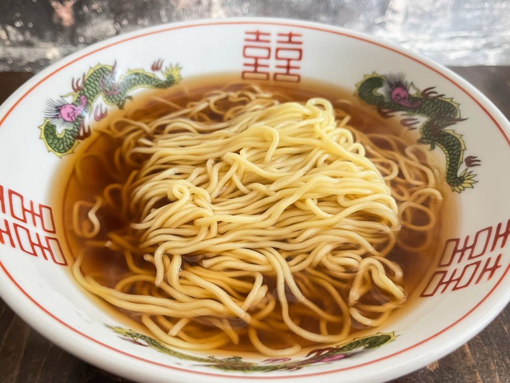 菊水の"寒干し麺"を使った「トリュフらぁめん(白トリュフオイル付)」作ってみた!/カルディコーヒーファーム