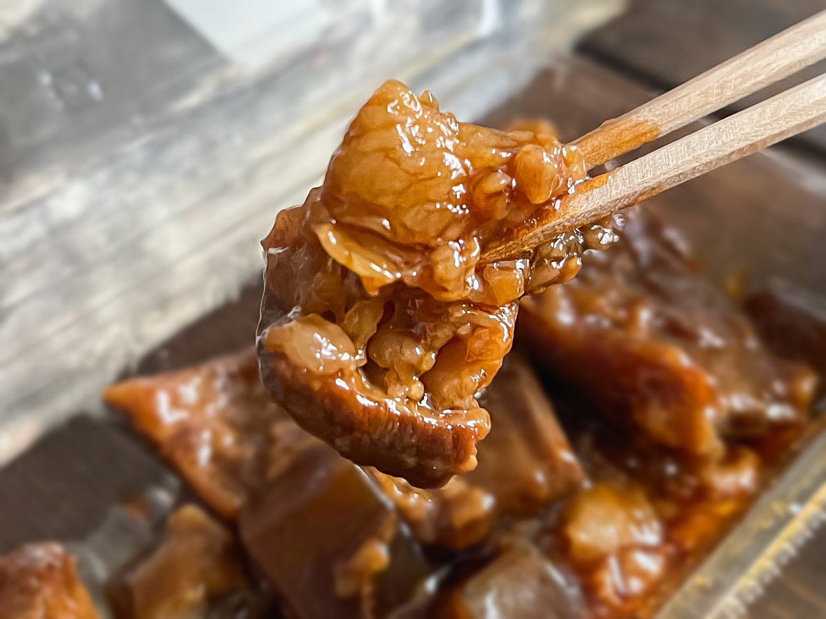 東京都高円寺「川名精肉店」の牛スジこんにゃく、牛スジ入りおにぎり買ったよ!/CIAL横浜 POP UP店
