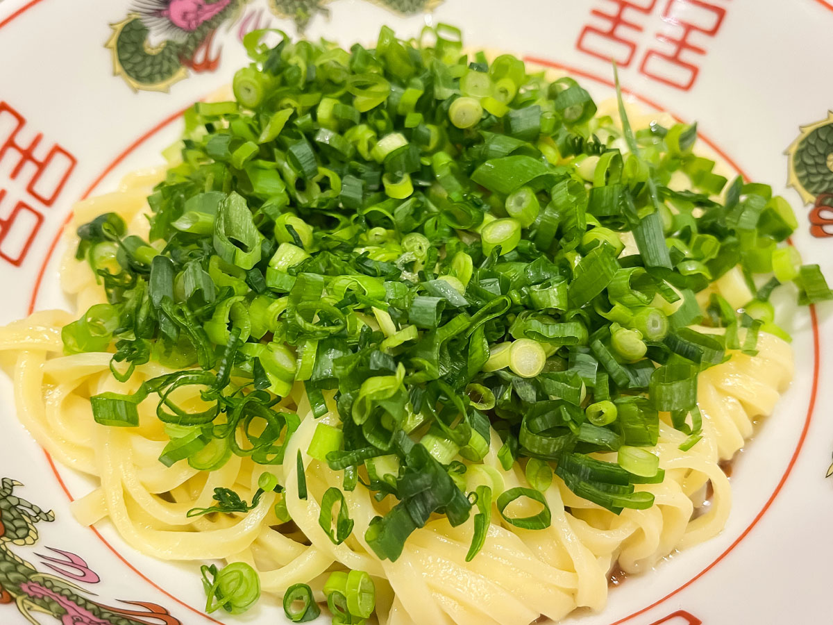 「石渡商店」の気仙沼産の自家製オイスターソースを使った油まぜ麺 "牡蠣油麺"食べた!/宮城県
