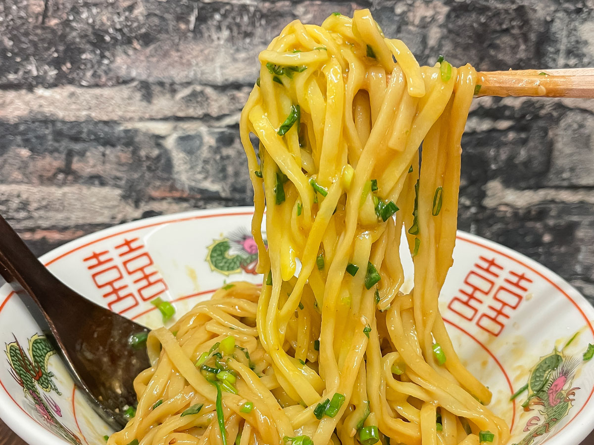 「石渡商店」の気仙沼産の自家製オイスターソースを使った油まぜ麺 "牡蠣油麺"食べた!/宮城県