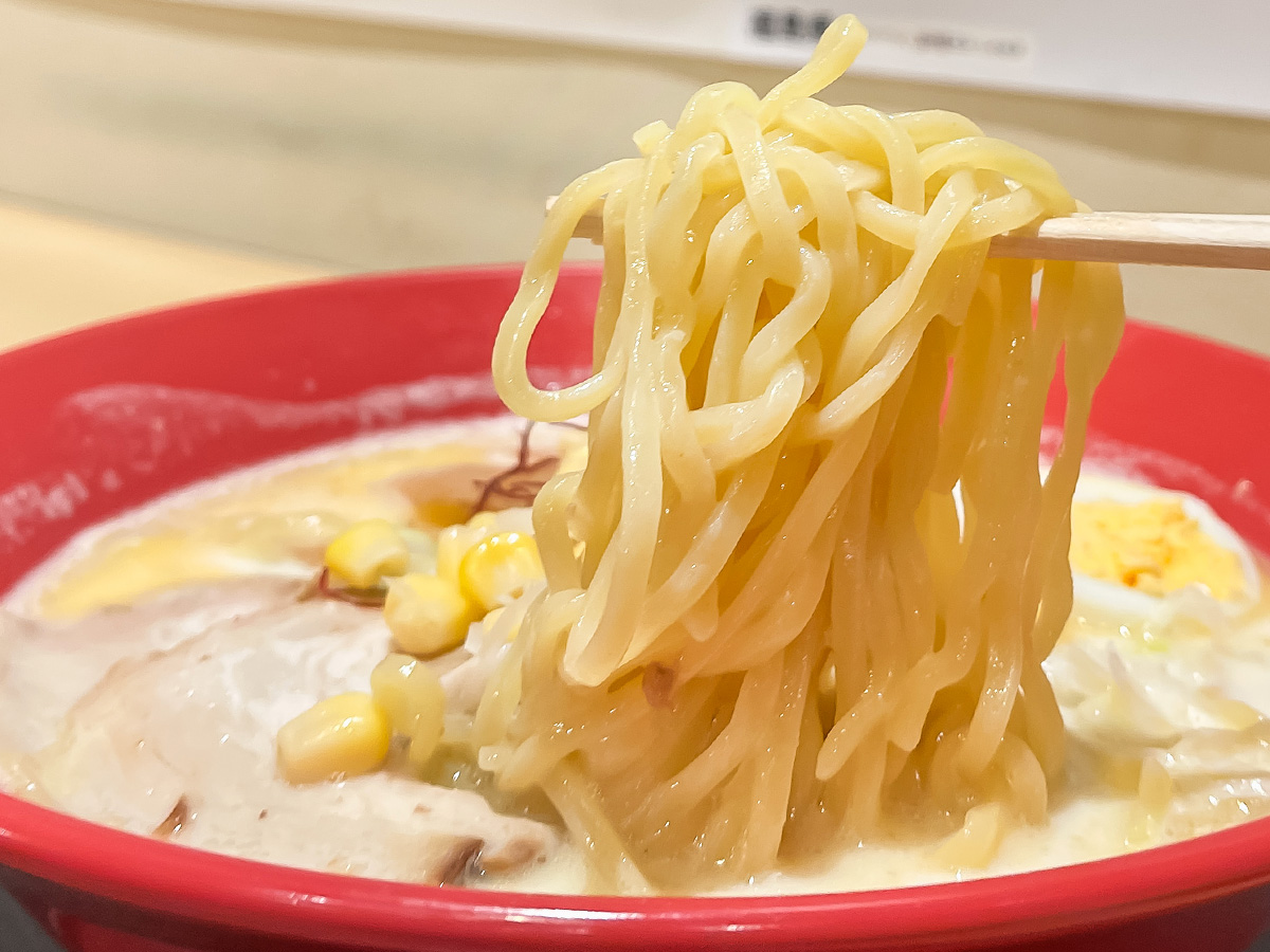 つけ麺や「鈴木飯店」の"会津白べこらぁ麺"食べたよ!/福島アンテナショップ