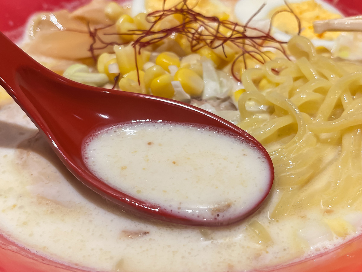 つけ麺や「鈴木飯店」の"会津白べこらぁ麺"食べたよ!/福島アンテナショップ