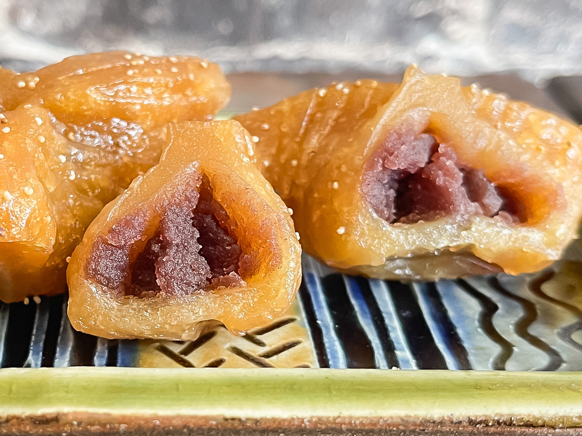 「かんのや」の"家伝ゆべし"食べた!/福島アンテナショップ