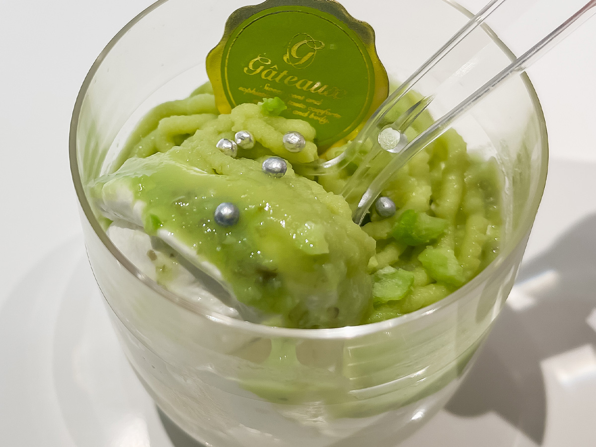 カフェレストラン「グランロック」のずんだモンブランプリン食べてみた!/横浜高島屋・山形物産展