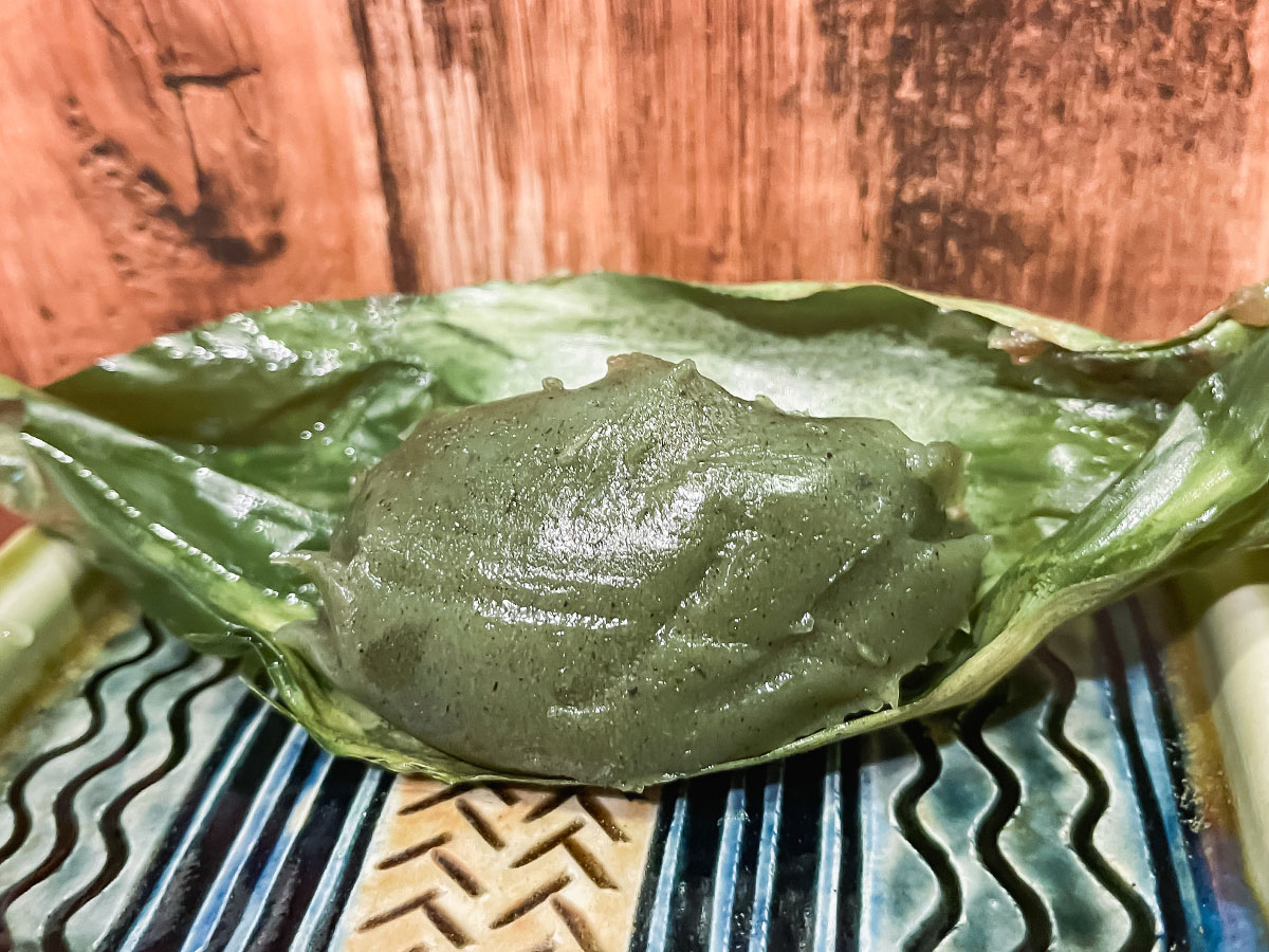 「セイヒョー」の越後名物 "つぶあん入り笹だんご"食べたよ！／新潟アンテナショップ