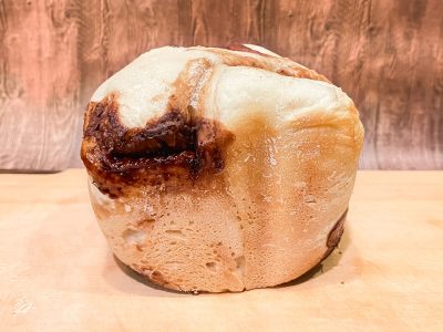 recolte(レコルト)のホームベーカリーでリスドォルとシナモンパウダーでシナモンロールパンを作ったよ
