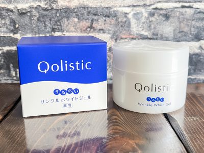 クオールホールディングス (3034) の株主優待で、薬用うるおいリンクルホワイトジェルきた！