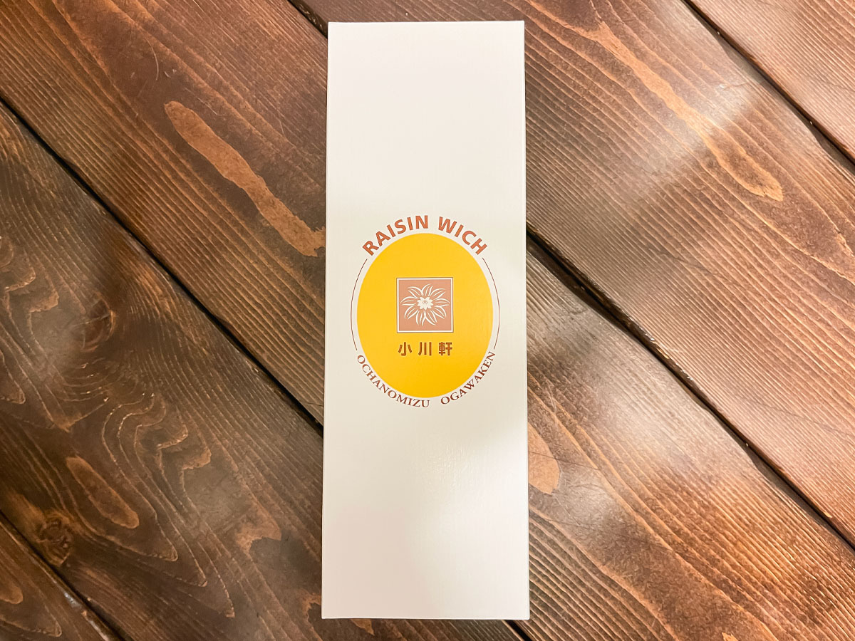 「巴裡 小川軒」のレーズンバターサンド "元祖レイズン・ウィッチ"食べたよ！