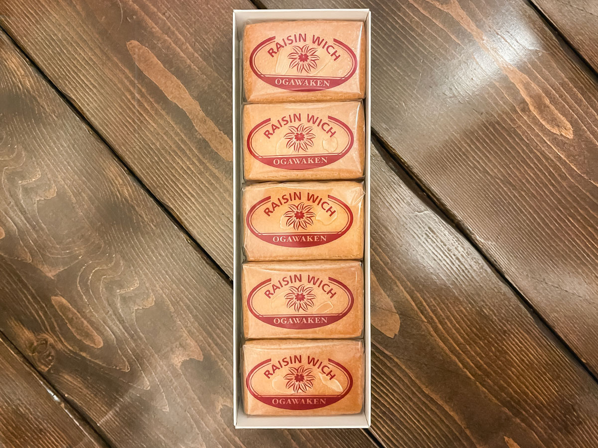 「巴裡 小川軒」のレーズンバターサンド "元祖レイズン・ウィッチ"食べたよ！