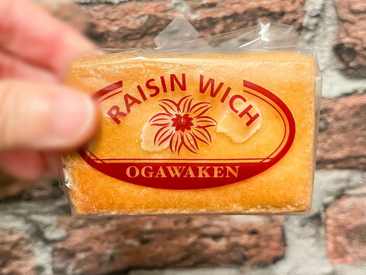 「巴裡 小川軒」のレーズンバターサンド "元祖レイズン・ウィッチ"食べたよ！