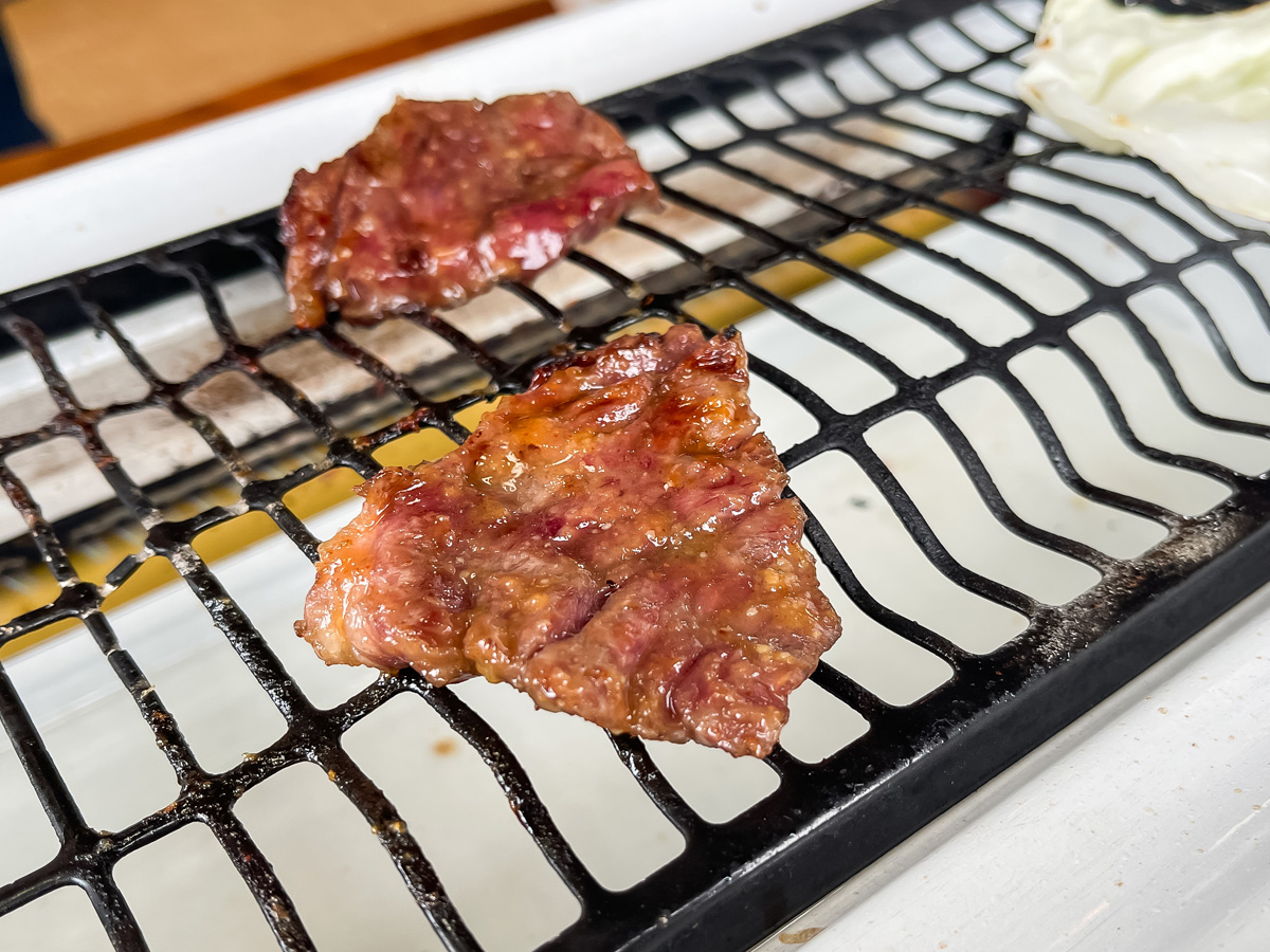 「やきにく福楽園」で特選上カルビ、ロース、カルビ食べた!/宮崎県都城